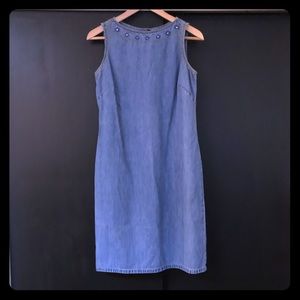 Liz Claiborne denim midi sundress